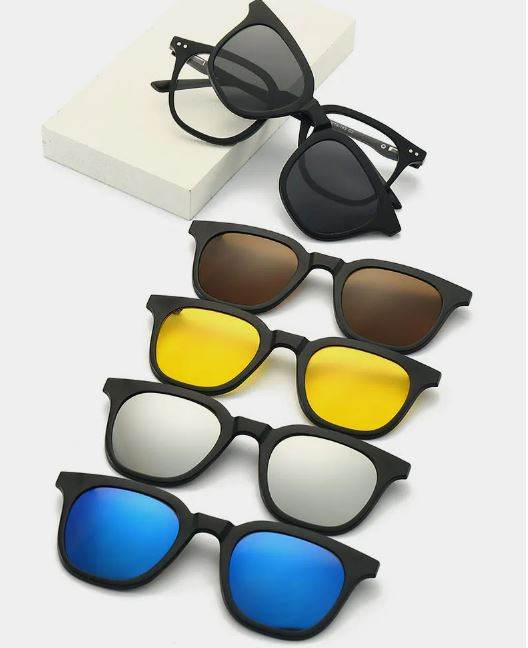 5in1 Antiglare Magic Vision Sun Glasses - DMC Wholesale