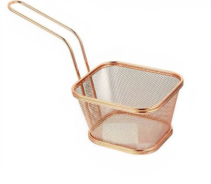 Steel Deep Fryer Basket (13cm) - DMC Wholesale