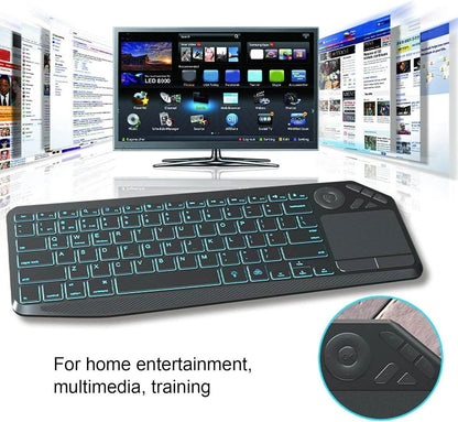 Wireless Touch TV Keyboard with Easy Media Control and Touchpad - DMC Wholesale