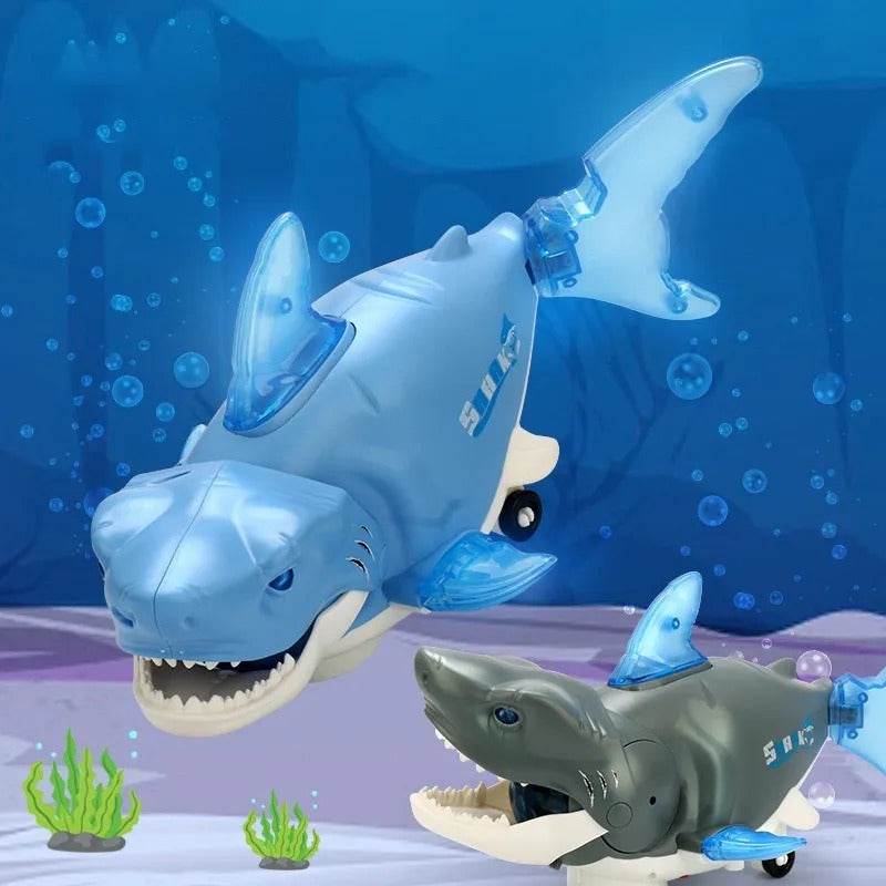 Electric Sharks Toy With Colorful Lights And Music - DMC Wholesale