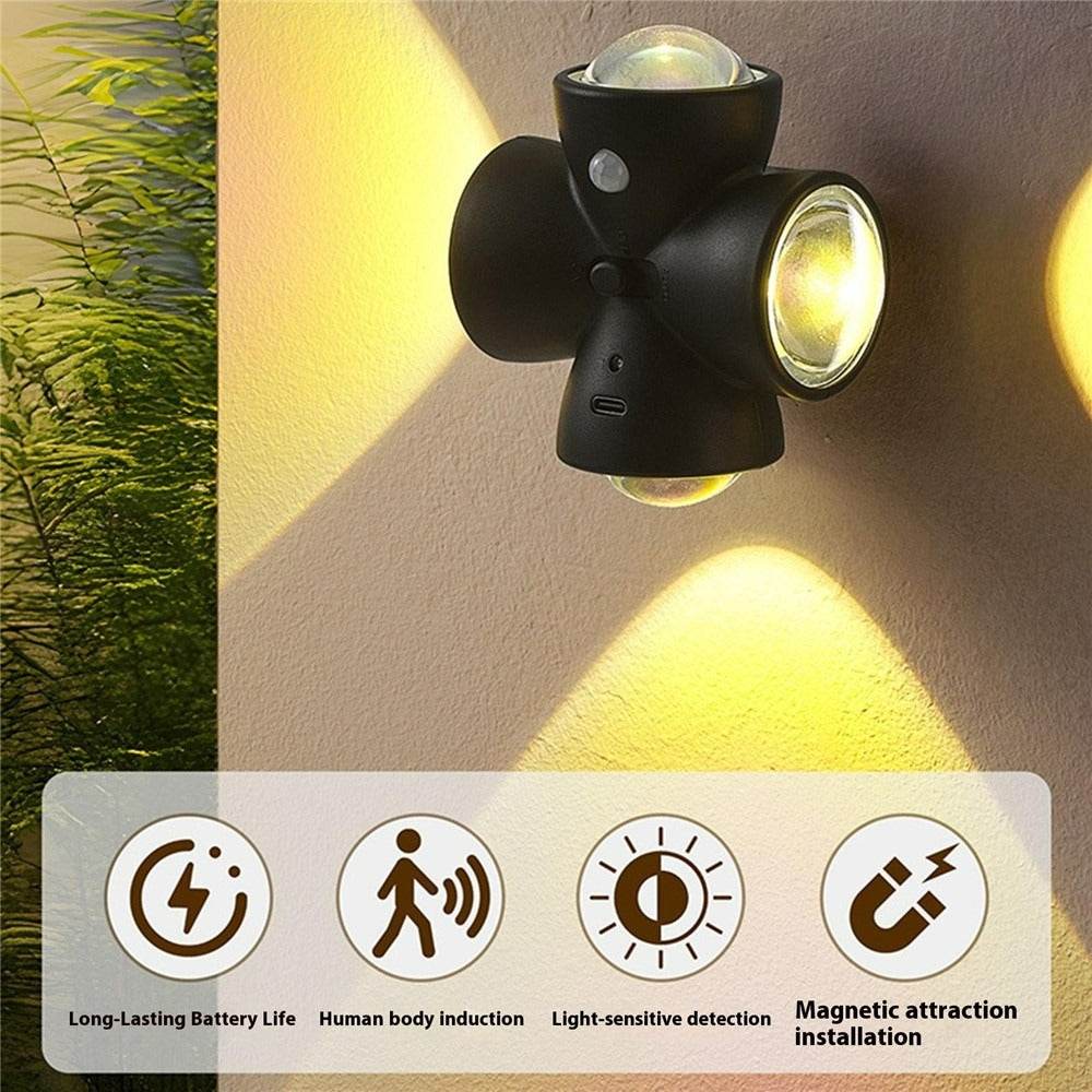 Rechargeable Magnetic Motion Sensor Night Light - DMC Wholesale