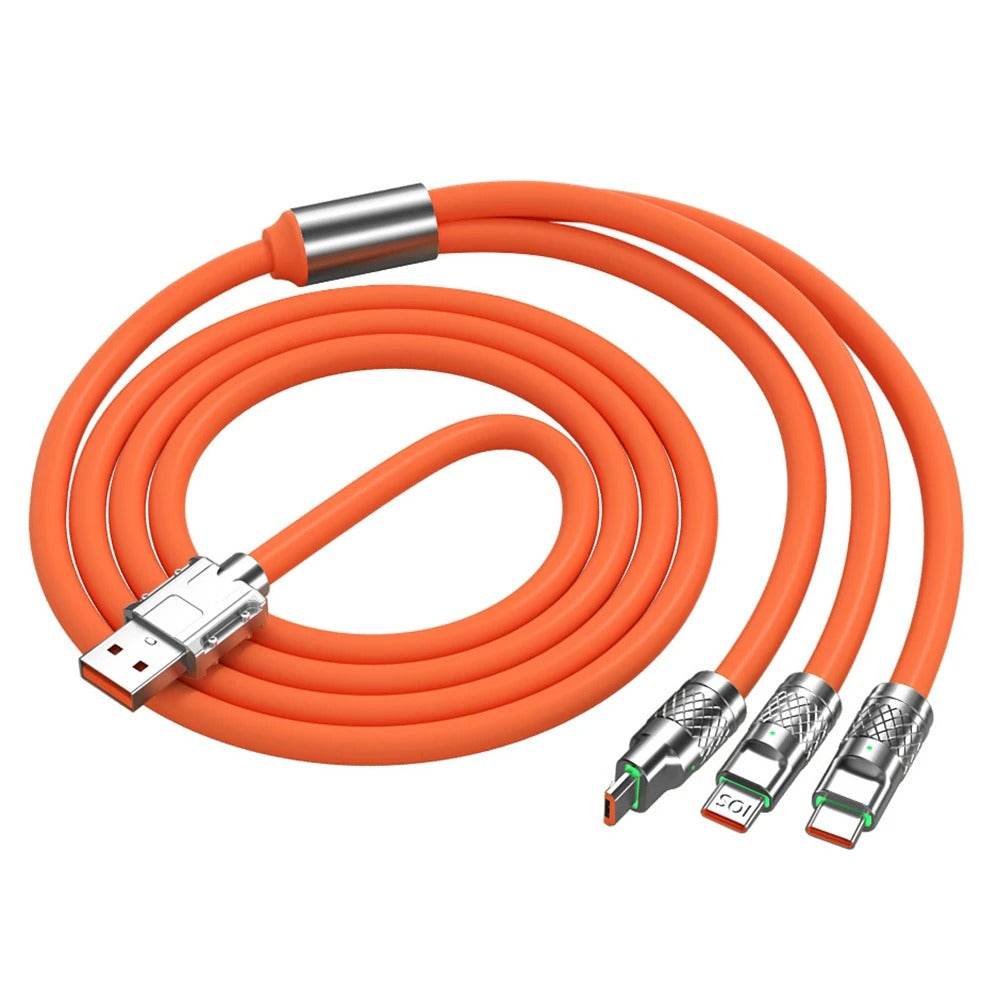 3in1 Zinc Alloy Charging Cable - DMC Wholesale