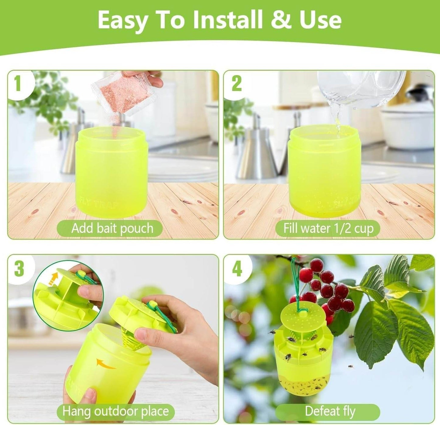 Outdoor Hanging Fly Trap - DMC Wholesale