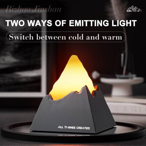 Volcano Design Portable Waterless Diffuser Lamp