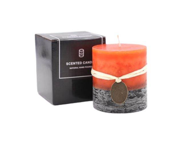 Two Tone Scented Candle (Medium) - DMC Wholesale