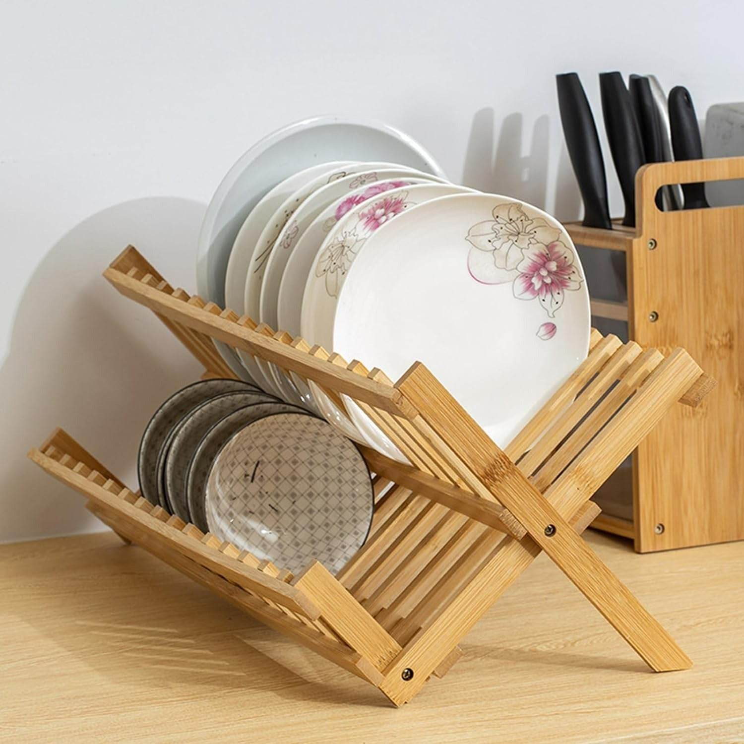 Bamboo Dish Drying Rack - DMC Wholesale