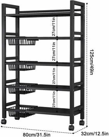 Multifunctional Storage Rack With Wheels - DMC Wholesale