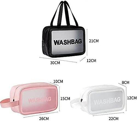 Cosmetic Bag Set (3 pcs) - Alt View