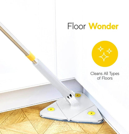 Rotatable Adjustable Cleaning Mop - DMC Wholesale