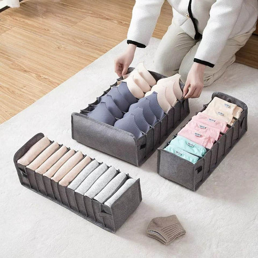 Foldable Underwear Organisers (3 pcs) - DMC Wholesale