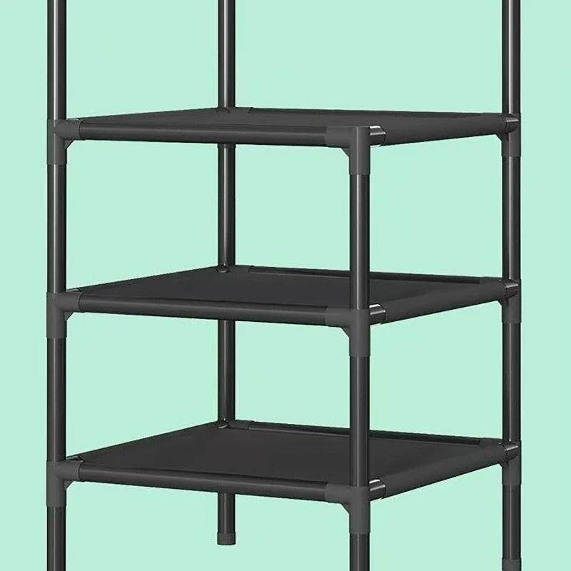 Corner Coat Rack Shelf - DMC Wholesale