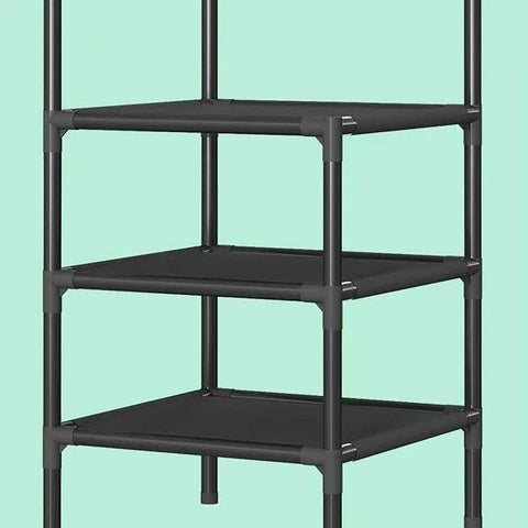 Corner Coat Rack Shelf - Alt View