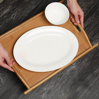 Wooden Serving Tray (Large) - DMC Wholesale