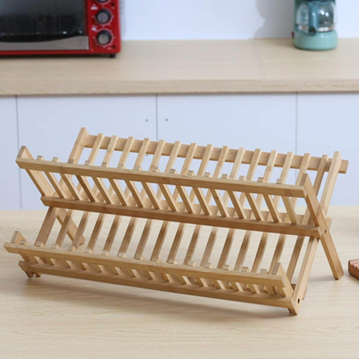 Bamboo Dish Drying Rack - DMC Wholesale