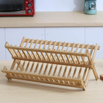 Bamboo Dish Drying Rack - DMC Wholesale