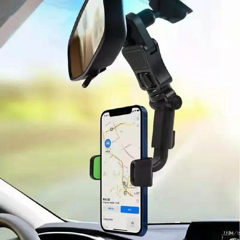 360 Degree Rotation Multifunctional Car Phone Holder - DMC Wholesale