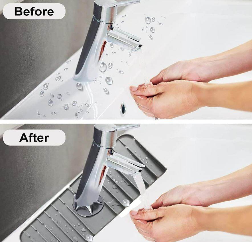 Silicone Sink Faucet Mat - DMC Wholesale