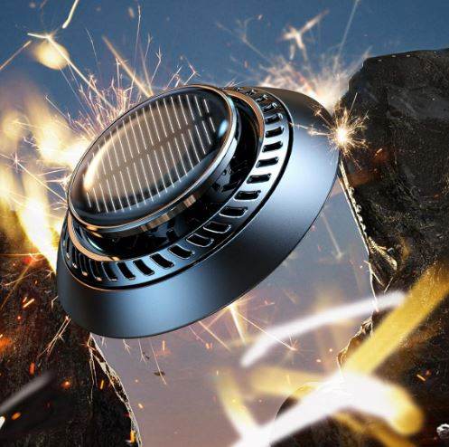 Solar Car Air Freshener Diffuser - DMC Wholesale