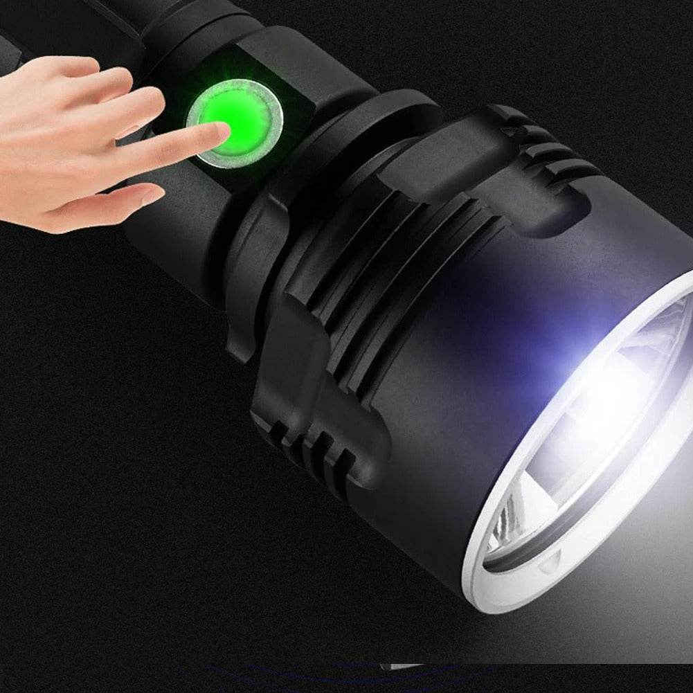 Ultra Bright High Lumens LED Flashlight (16.5cm) - DMC Wholesale