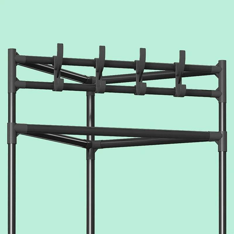 Corner Coat Rack Shelf - DMC Wholesale