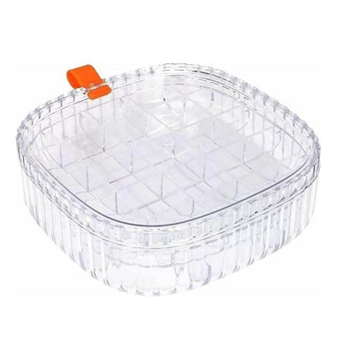 Transparent Jewellery Tray Organiser (2 Layers) - Alt View