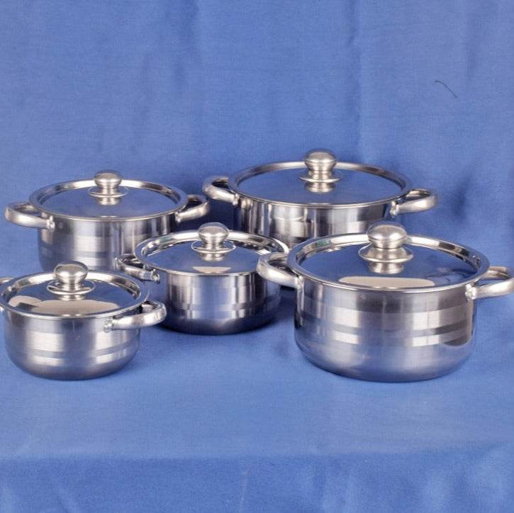 Induction Cookware Set (10 pcs) - DMC Wholesale