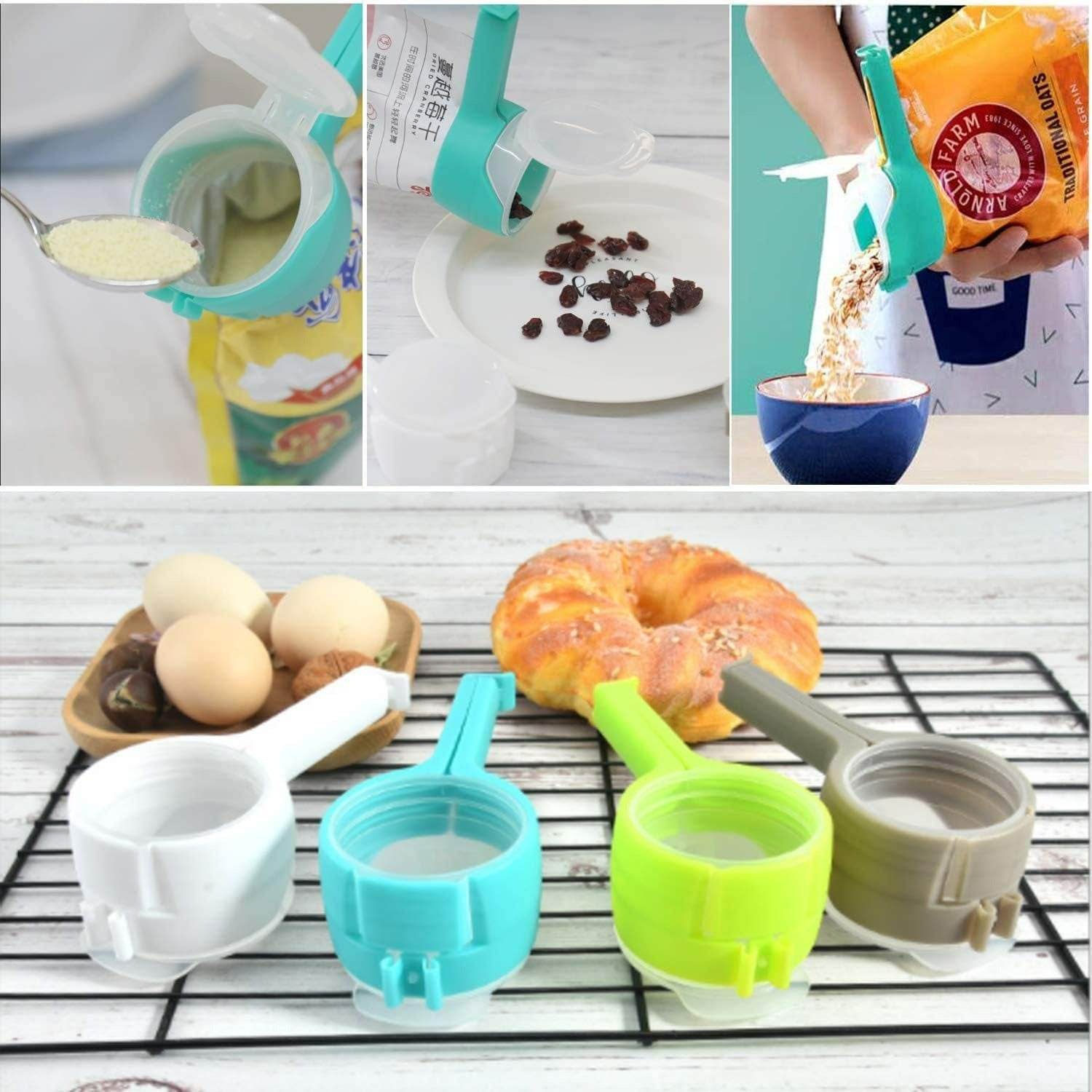 Food Preservation Sealing Pour Clip Set (4 pcs) - DMC Wholesale