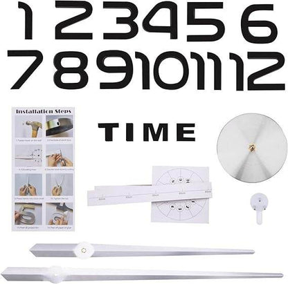 DIY Modern 3D Wall Clock (Glow in the dark) - DMC Wholesale