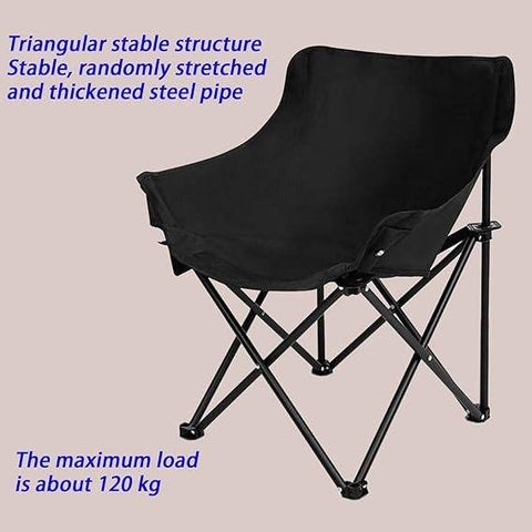 Portable Folding Chair (Black only) - Alt View