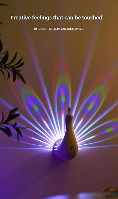 Peacock Projection Lamp