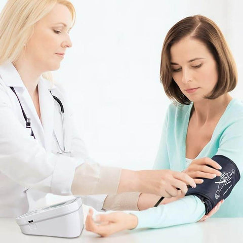 Automatic Digital Blood Pressure Monitor - Alt View