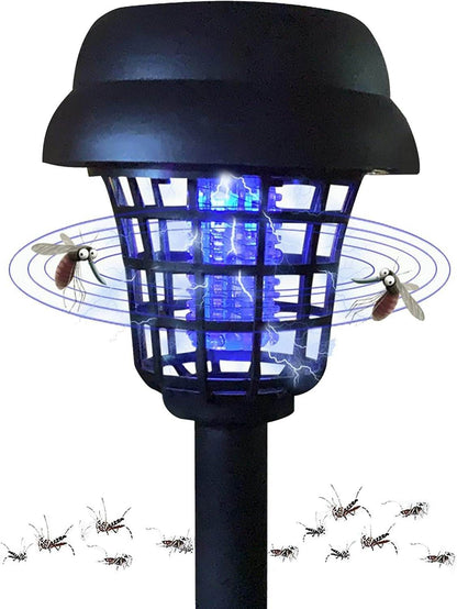 Outdoor Solar Powered Bug Zapper Light - DMC Wholesale