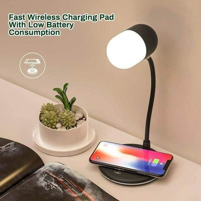 3in1 Smart Speaker, Charging Lamp - DMC Wholesale