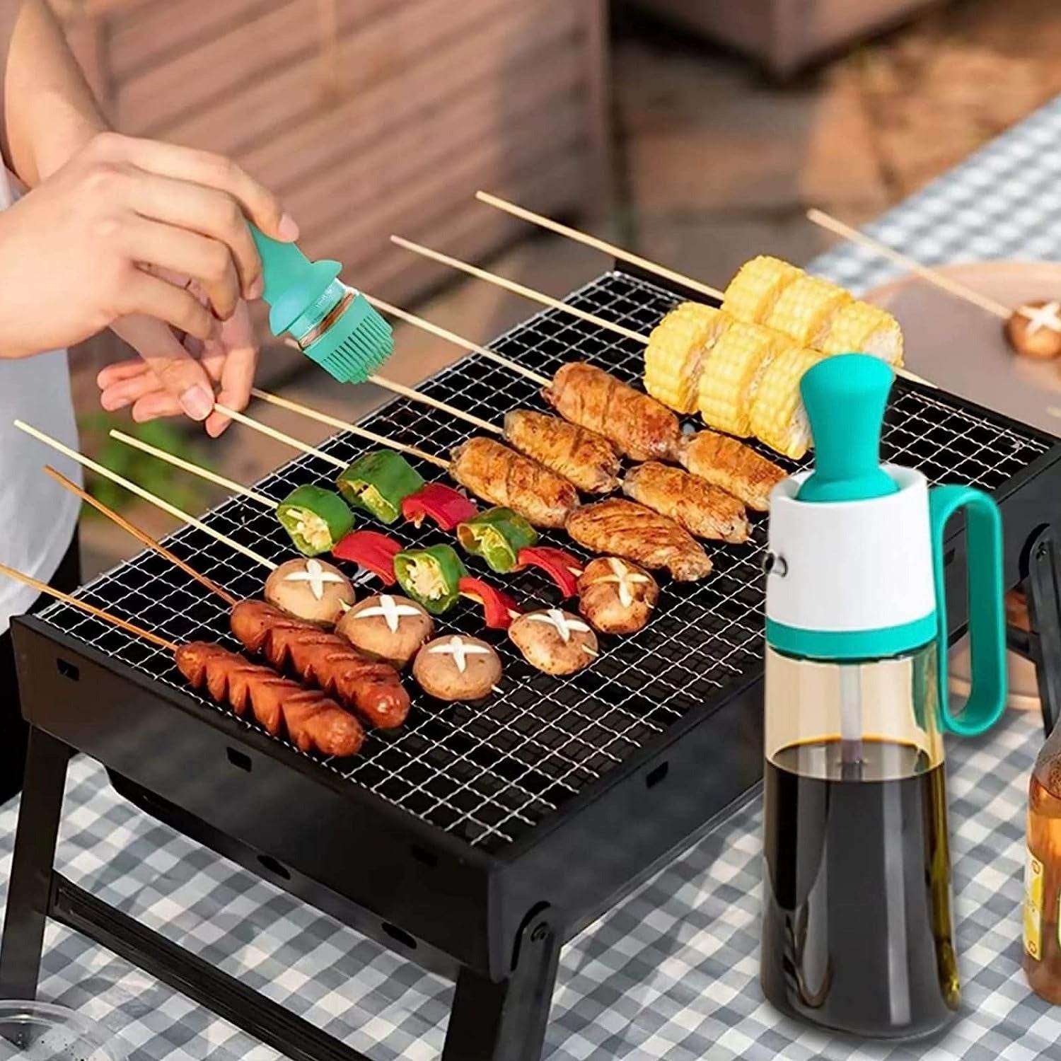 Brush And Pouring Seasoning Bottle (630ml) - DMC Wholesale