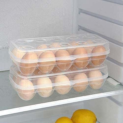 Single Layer Refrigerator Egg Storage Tray (10 Eggs) - DMC Wholesale