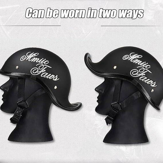 Retro Motorcycle Half Helmet - DMC Wholesale