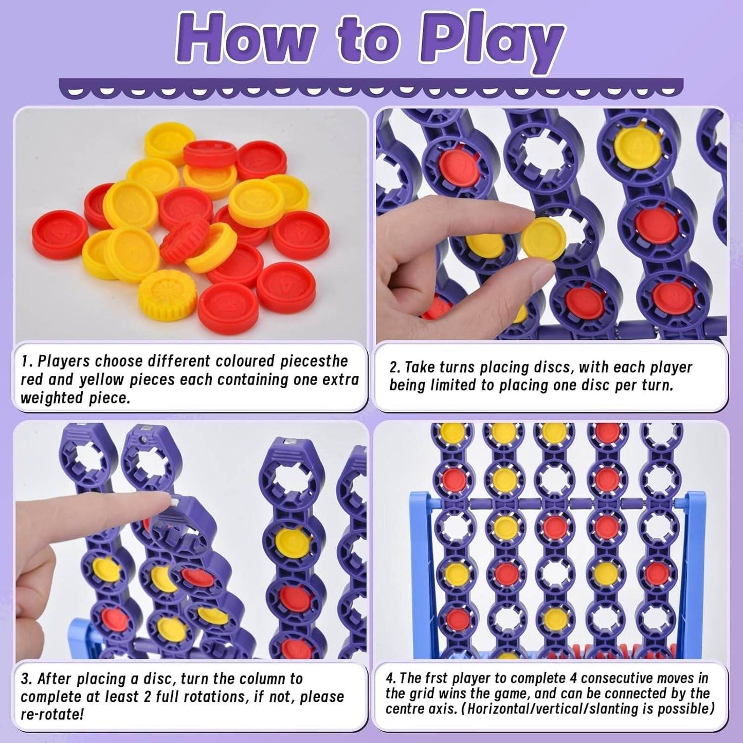 4 In A Row Connect Family Game - DMC Wholesale