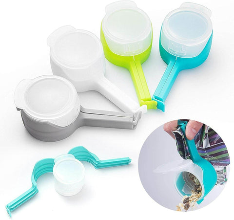 Food Preservation Sealing Pour Clip Set (4 pcs)