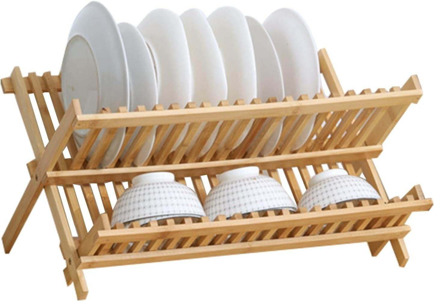 Bamboo Dish Drying Rack - DMC Wholesale