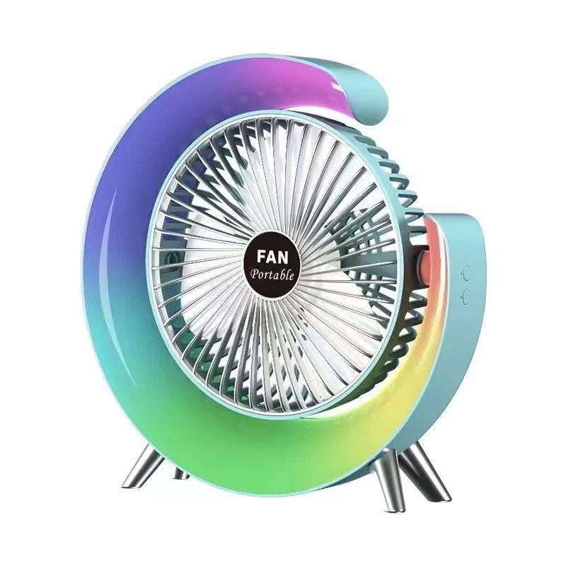 Colourful Desktop USB Mini Fan - DMC Wholesale