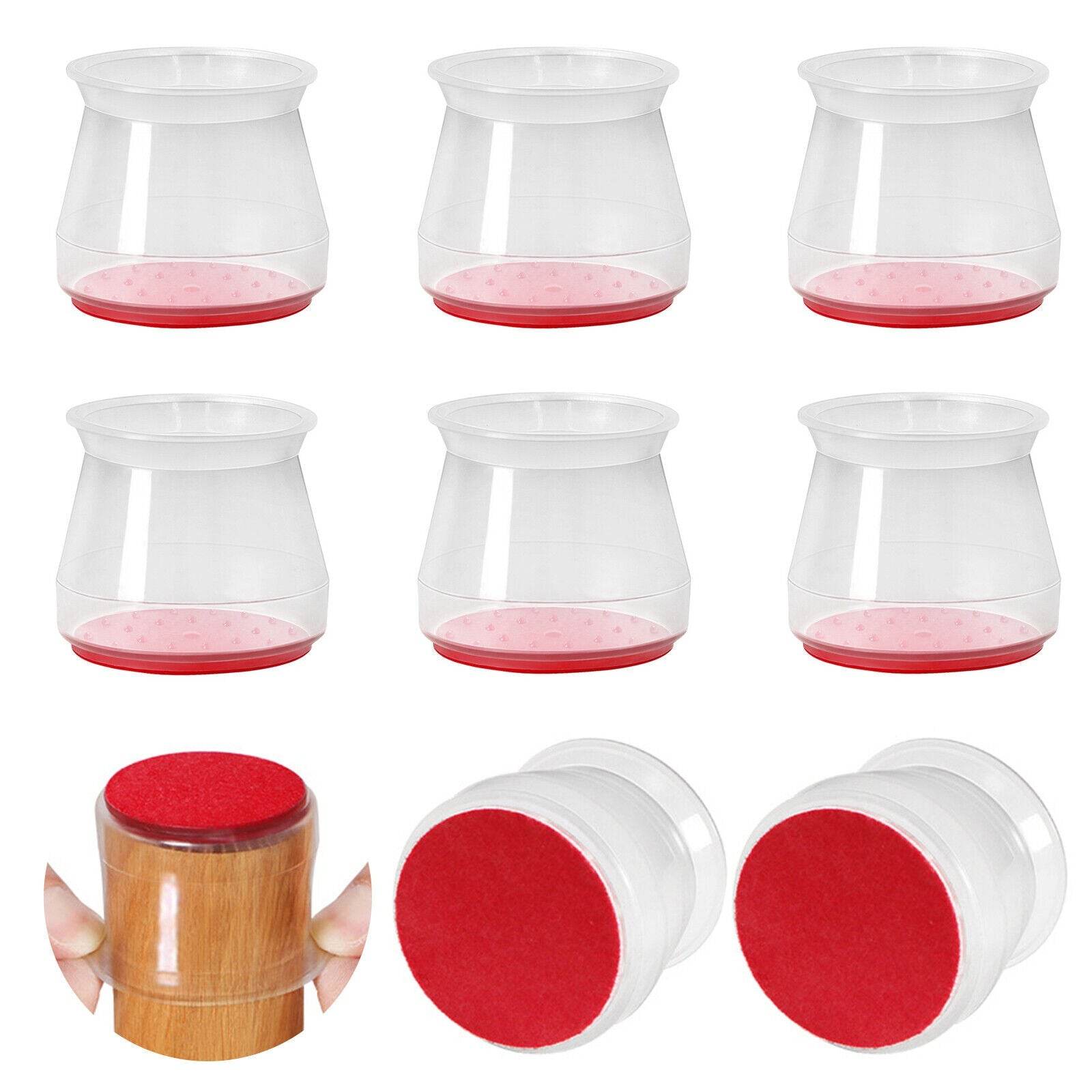 Silicone Chair Leg Floor Protectors (8 pcs) - DMC Wholesale