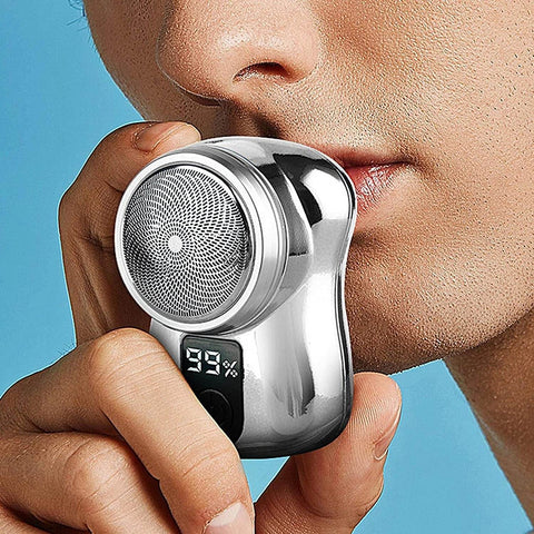 Mini Electric Shaver for Men - Alt View