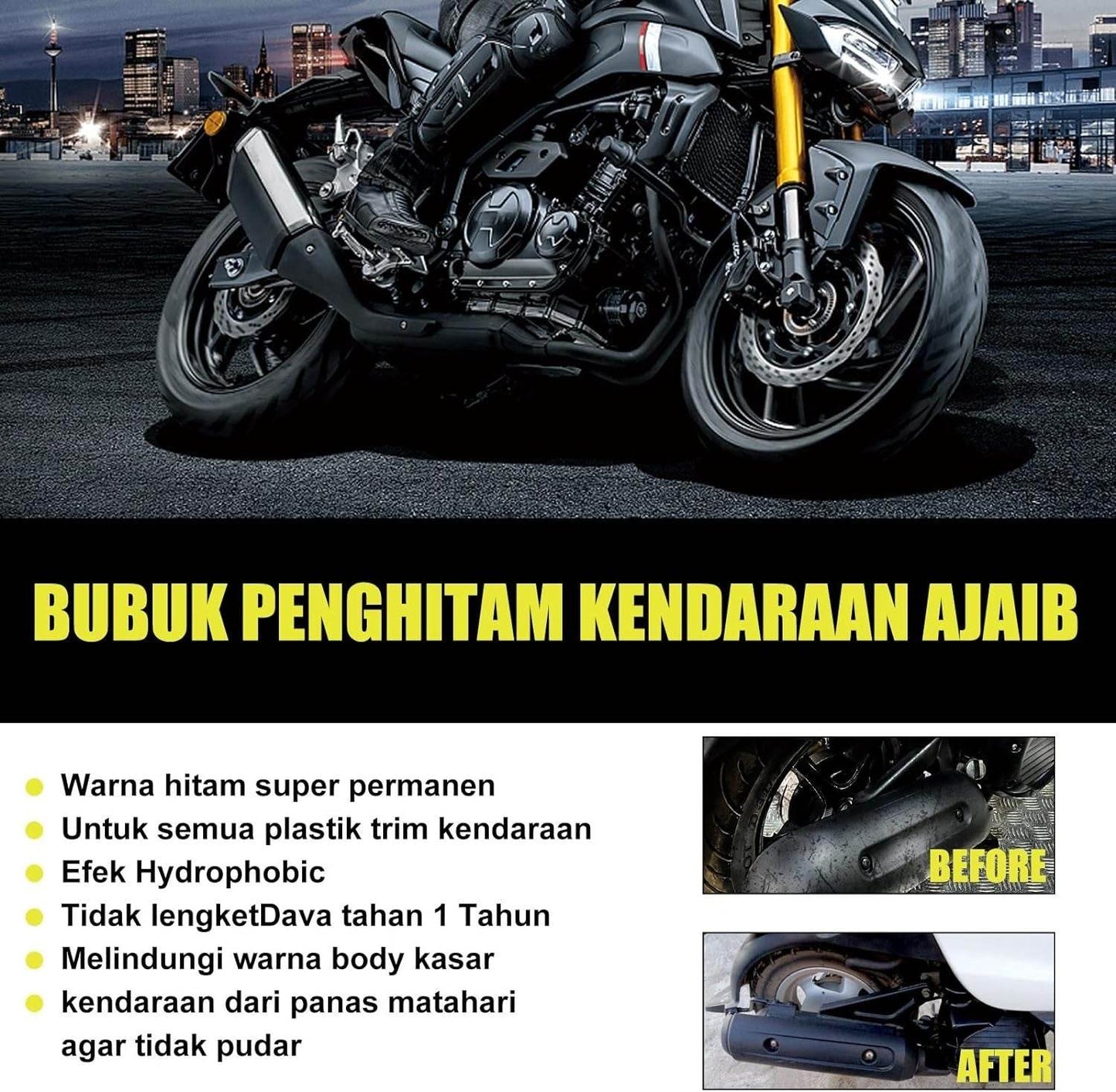 Car Plastic Renovation (60ml) - DMC Wholesale