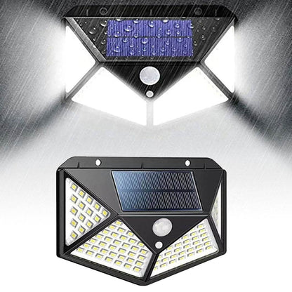 Four Direction Outdoor Solar Wall Lamp (Large) - DMC Wholesale