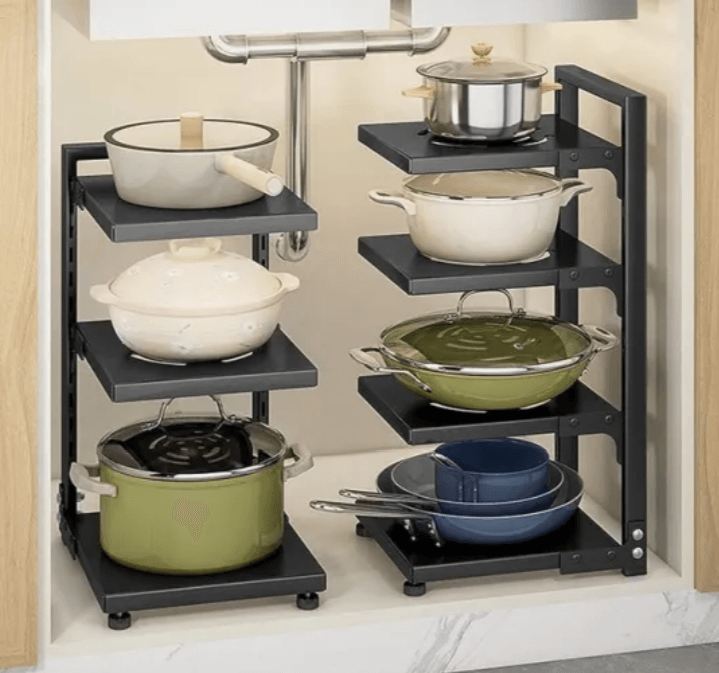 Cookware Organiser Storage Rack - DMC Wholesale