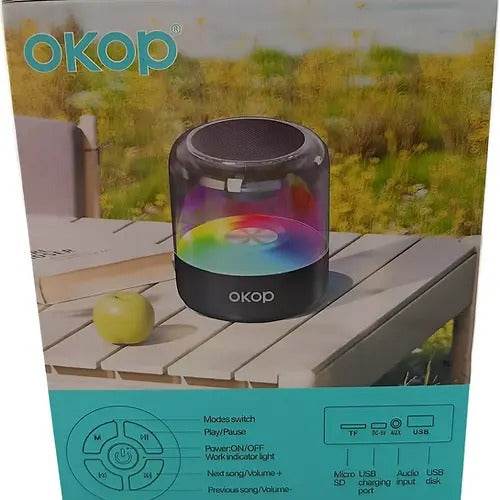 Mini Portable Wireless Bluetooth Speaker with Light - DMC Wholesale