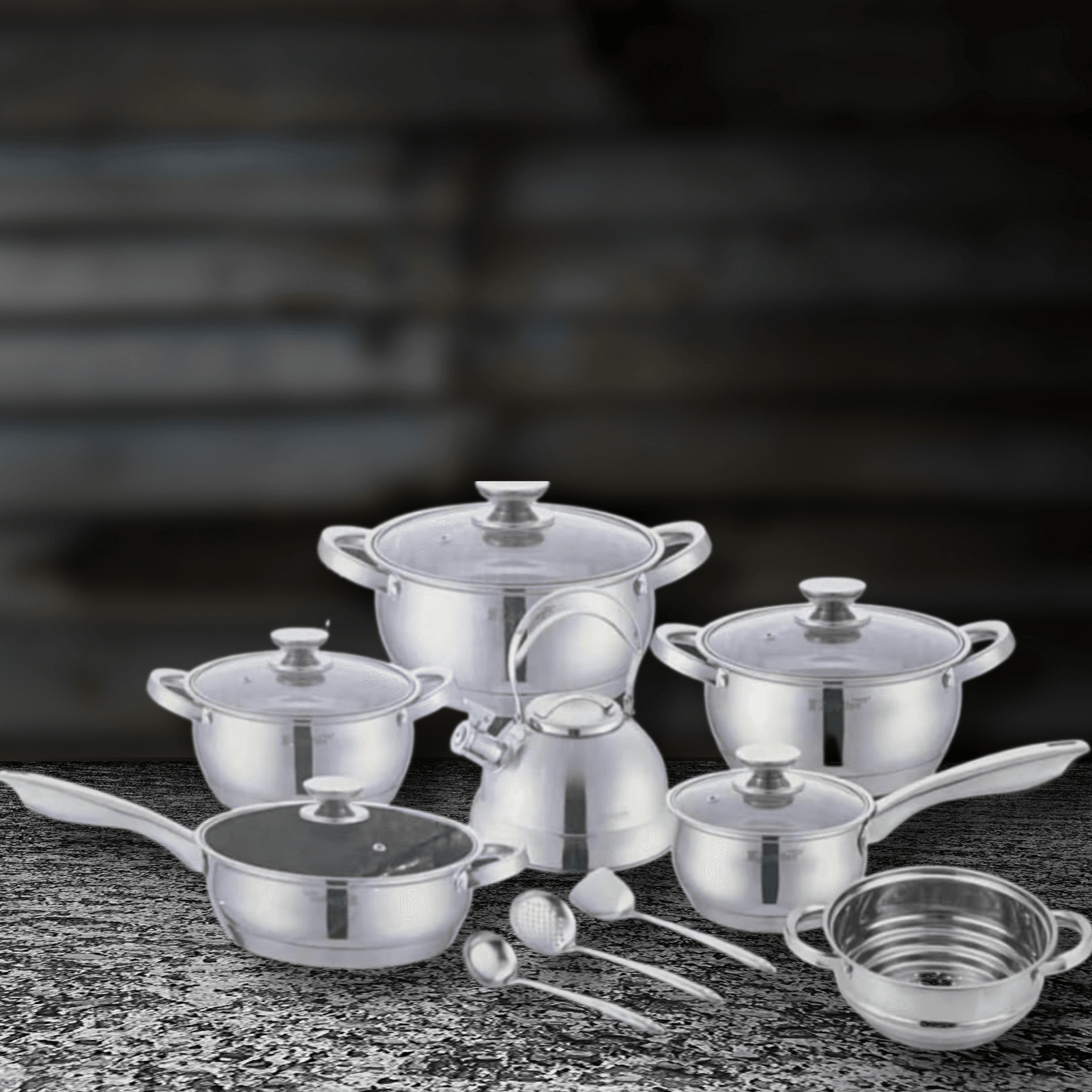 Quality Of Life Cookware Set (23 pcs) – DMC Wholesale