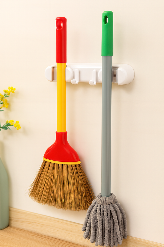 Mop Broom Organiser Wall Mount