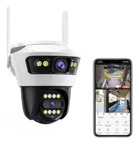 Outdoor IP Wifi Camera Fixed + Rotating - DMC Wholesale