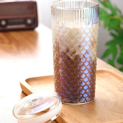 Clear Wavy Glass Tumbler (600ml)(Each) - DMC Wholesale